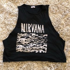 Brandy Melville Nirvana tank top